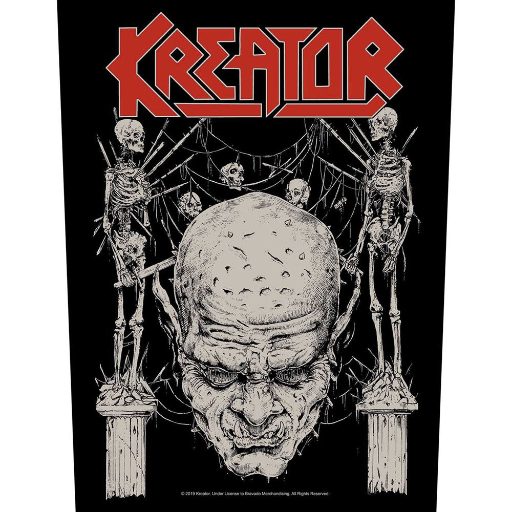 Kreator Back Patch: Skull & Skeletons Achterpatch