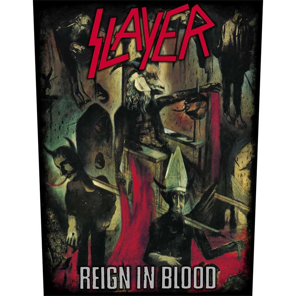 Slayer Back Patch: Reign In Blood Achterpatch