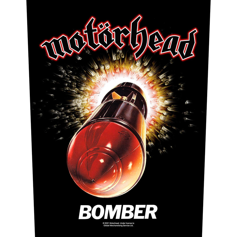 Motorhead Back Patch: Bomber 2021 Achterpatch