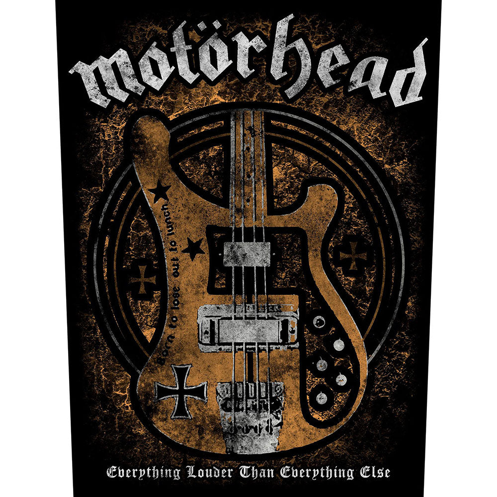 Motorhead Back Patch: Lemmy's Bass Achterpatch