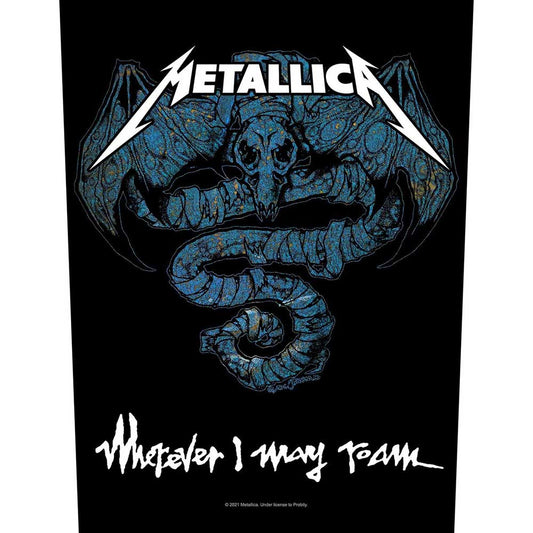 Metallica Back Patch: Wherever I May Roam Achterpatch