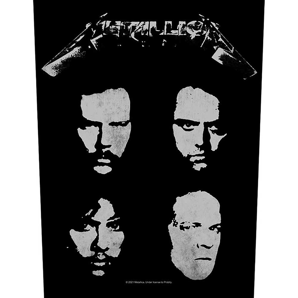 Metallica Back Patch: Black Album Achterpatch