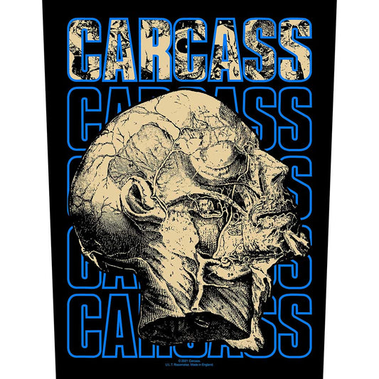 Carcass Back Patch: Necro Head Achterpatch