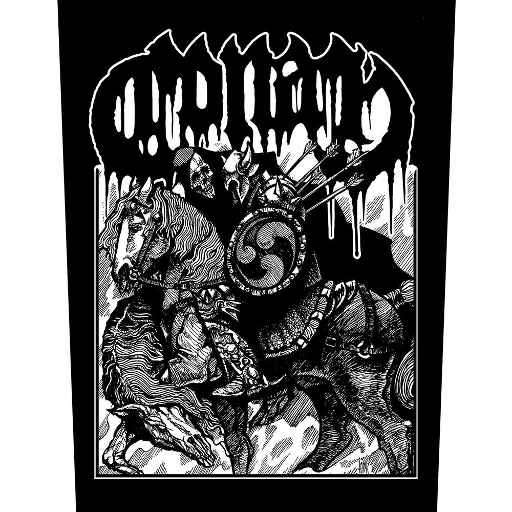 Conan Back Patch: Horseback Battle Hammer Achterpatch