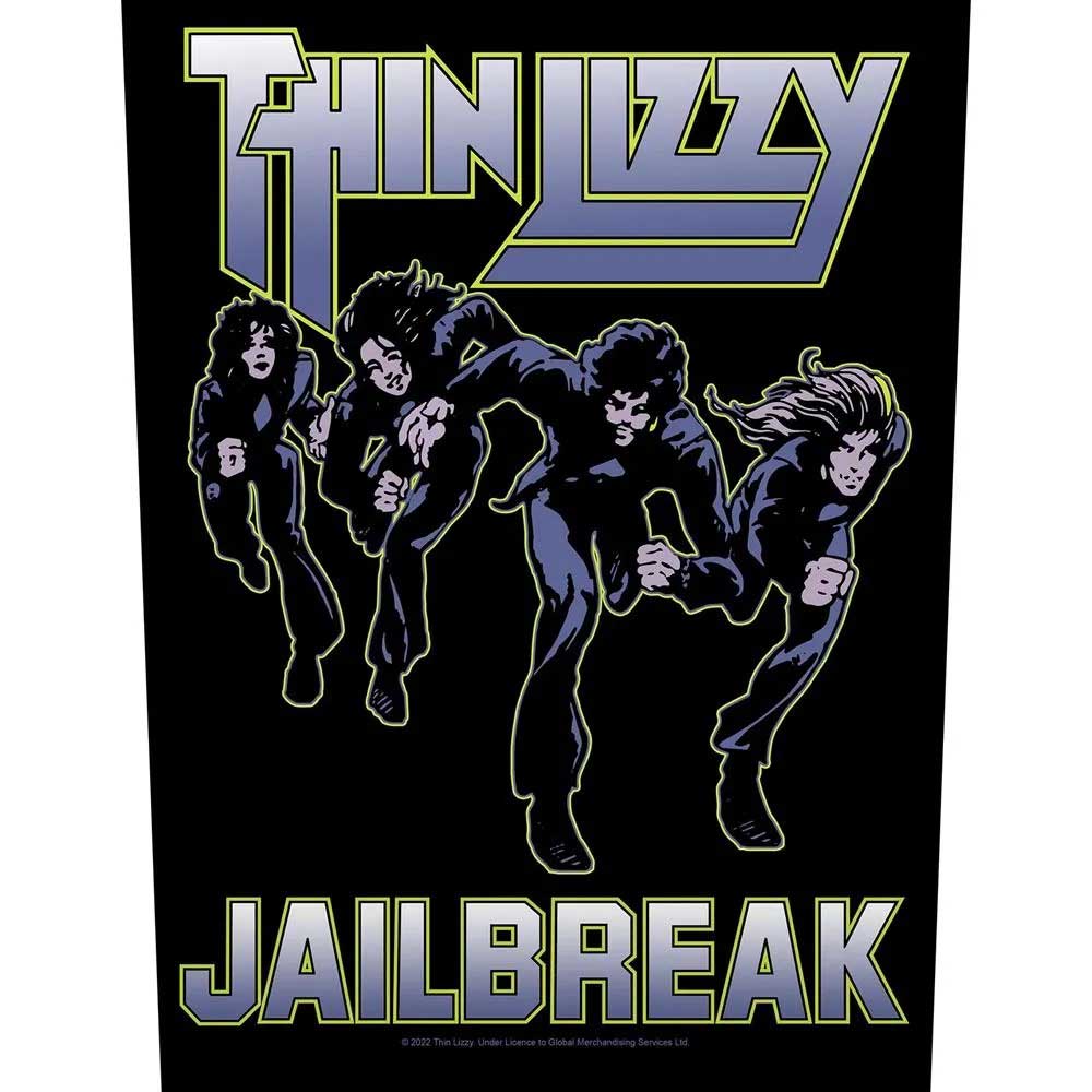 Thin Lizzy Back Patch: Jailbreak Achterpatch