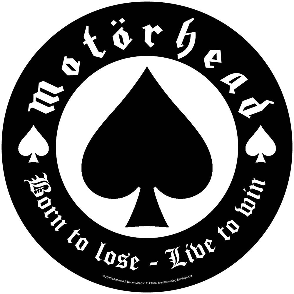 Motorhead Back Patch: Born To Lose Achterpatch