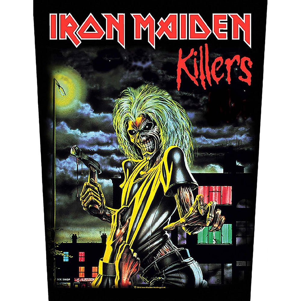 Iron Maiden Back Patch: Killers Achterpatch