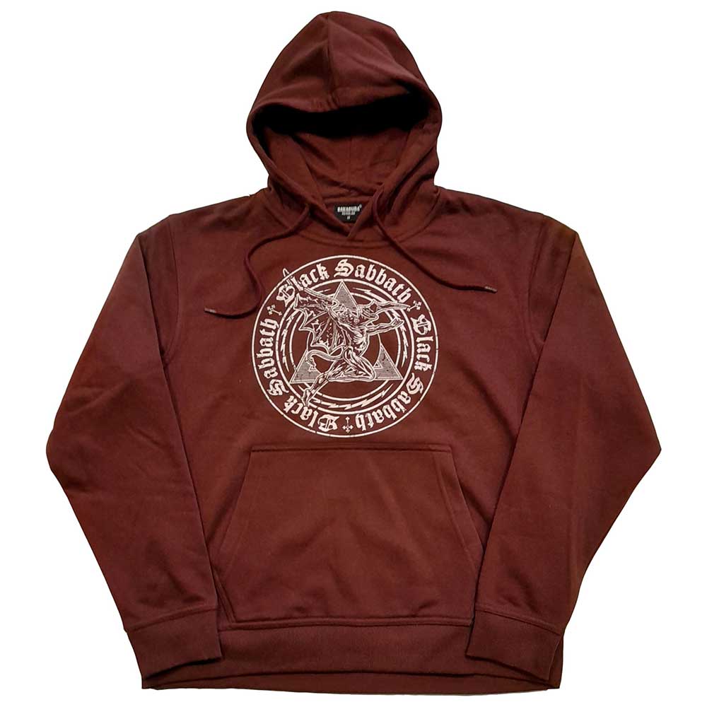 Black Sabbath Unisex Pullover Hoodie: Henry Pyramid Emblem Trui met capuchon