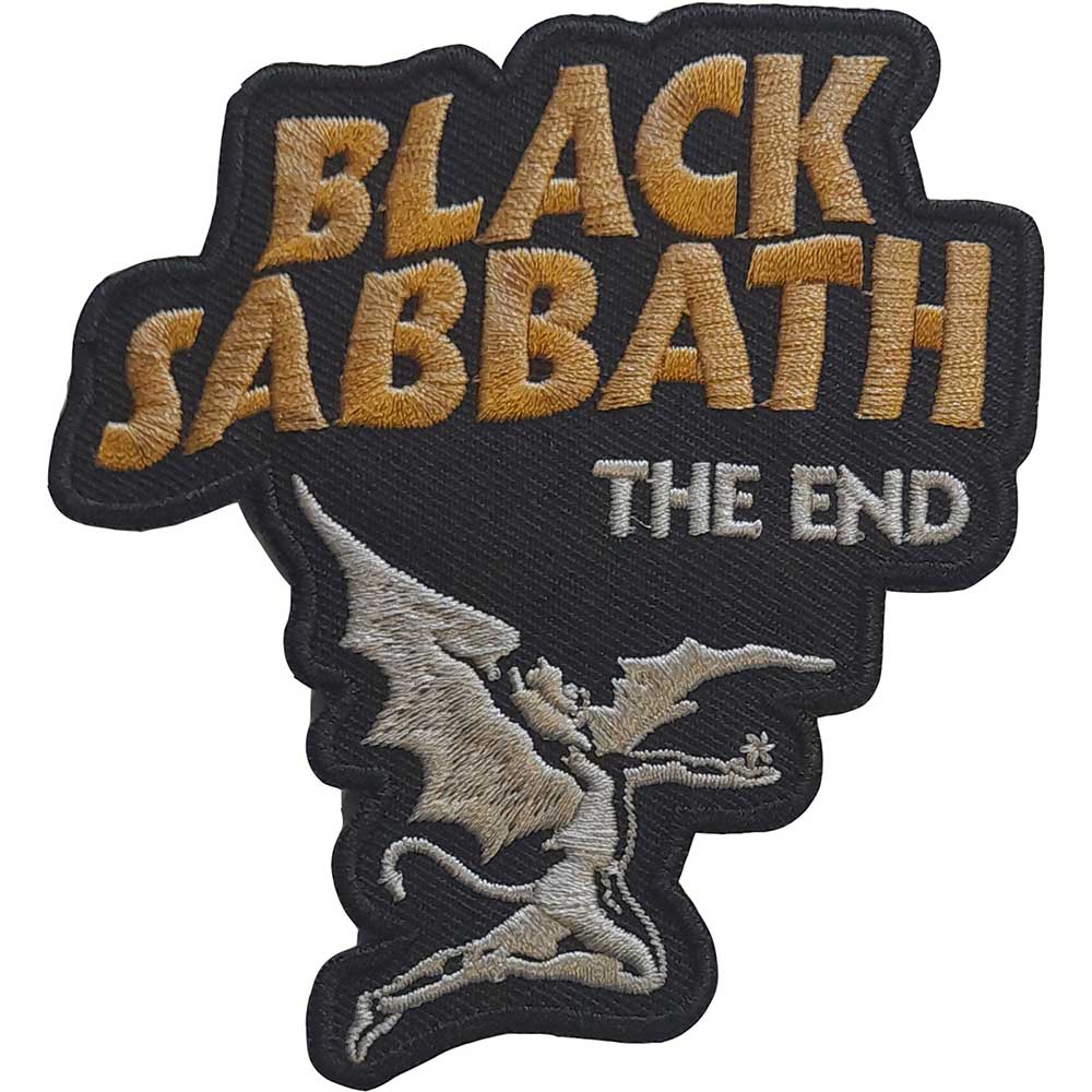 Black Sabbath Standard Patch: The End Standaard patch