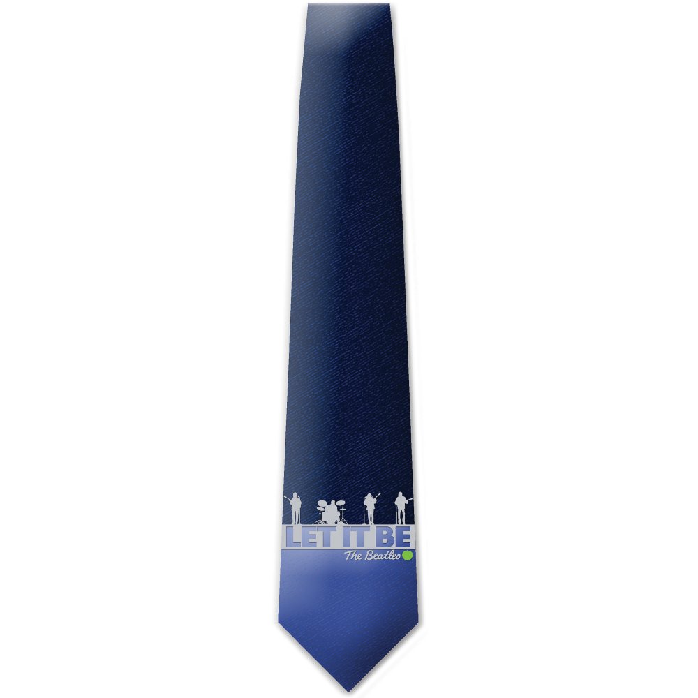 The Beatles Unisex Silk Neck Tie: Let It Be Band Zijden stropdas