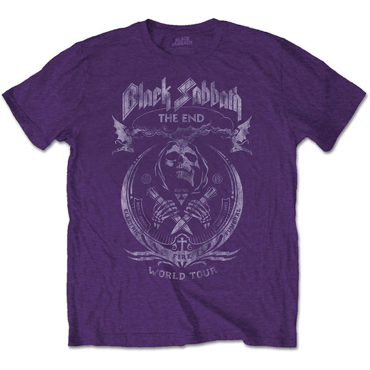 Black Sabbath Unisex T-Shirt: The End Mushroom Cloud T-Shirt