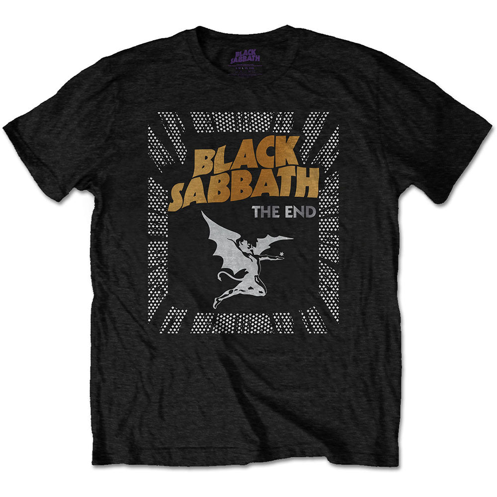 Black Sabbath Unisex T-Shirt: The End Demon (Back Print) T-Shirt