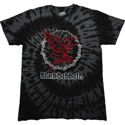 Black Sabbath Unisex T-Shirt: Red Henry (Wash Collection) T-Shirt