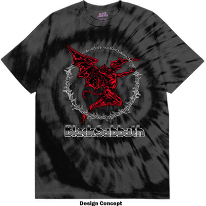 Black Sabbath Unisex T-Shirt: Red Henry (Wash Collection) T-Shirt