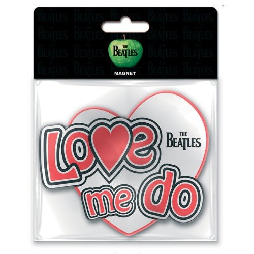 The Beatles Rubber Magnet: Love Me Do Rubberen magneet