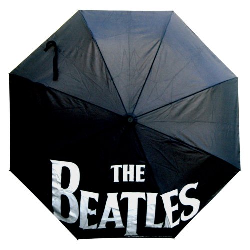 The Beatles Umbrella: Drop T Logo with Retractable Fitting Paraplu