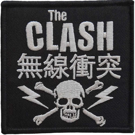 The Clash Standard Patch: Skull & Crossbones Standaard patch