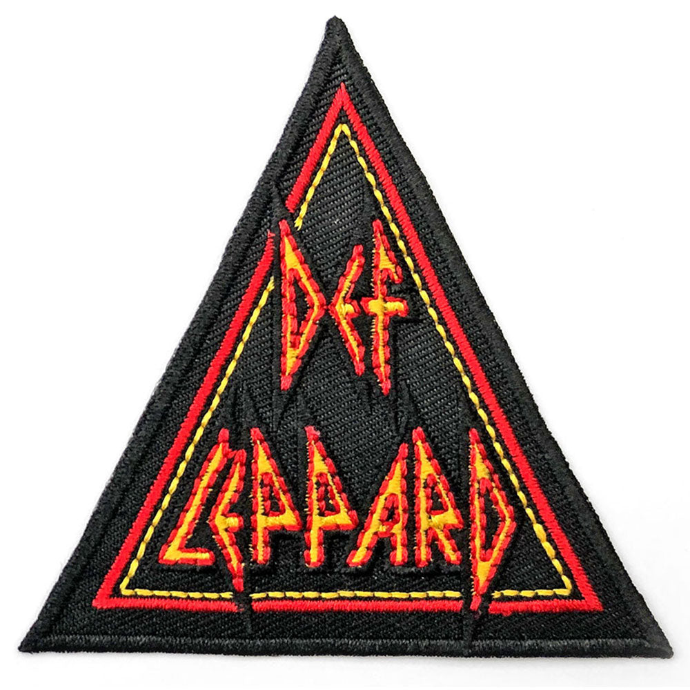 Def Leppard Standard Patch: Tri-Logo Standaard patch