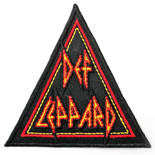 Def Leppard Standard Patch: Tri-Logo Standaard patch