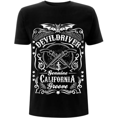 DevilDriver Unisex T-Shirt: Sawed Off (Back Print) T-Shirt