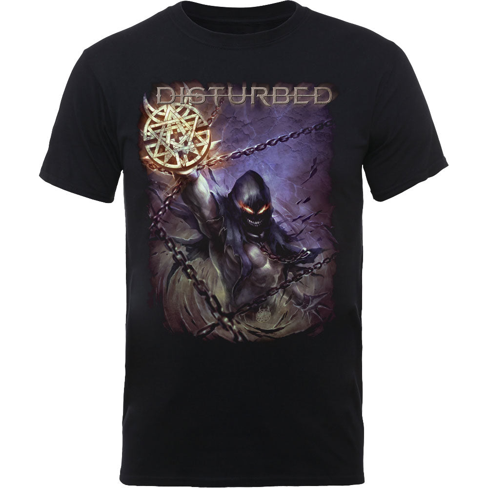 Disturbed Unisex T-Shirt: Vortex Colours T-Shirt