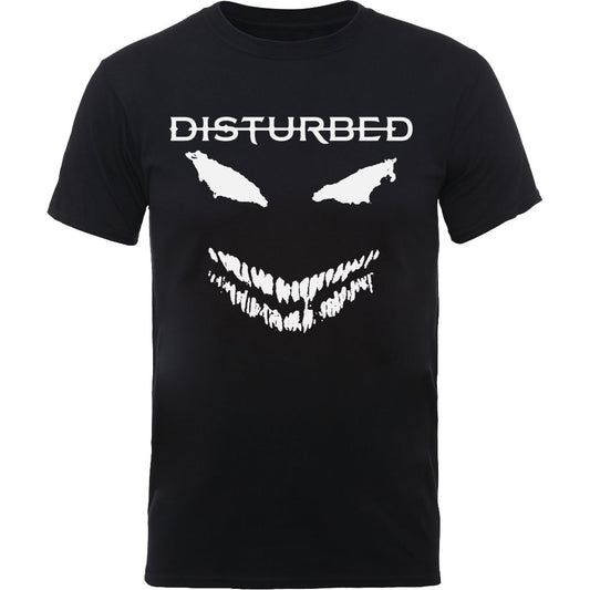 Disturbed Unisex T-Shirt: Scary Face Candle T-Shirt