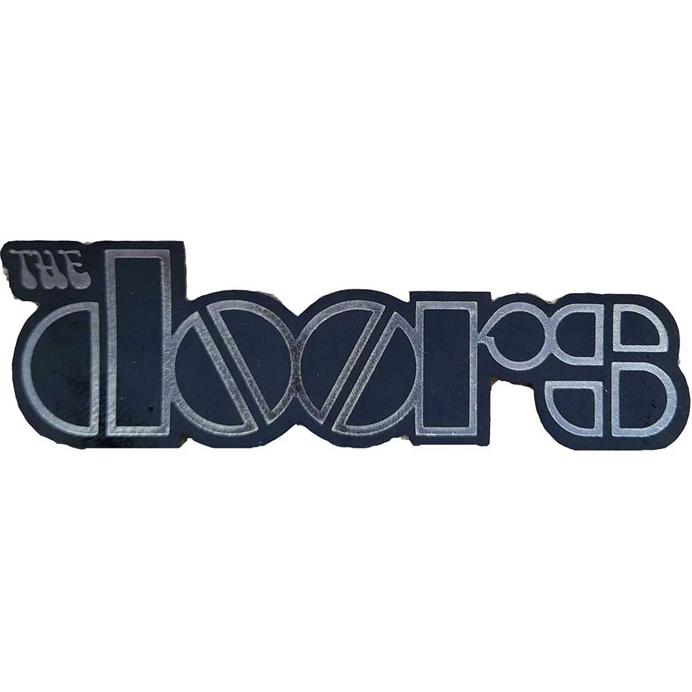 The Doors Standard Patch: Chrome Logo Standaard patch