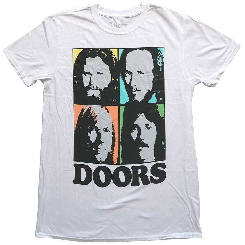 The Doors Unisex T-Shirt: Colour Box T-Shirt