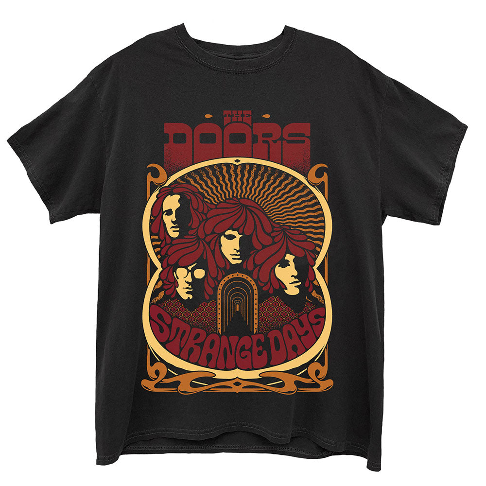 The Doors Unisex T-Shirt: Strange Days Vintage Poster T-Shirt