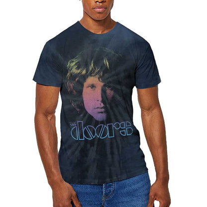 The Doors Unisex T-Shirt: Jim Halftone Gradient (Wash Collection) T-Shirt