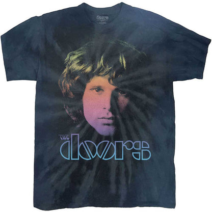 The Doors Unisex T-Shirt: Jim Halftone Gradient (Wash Collection) T-Shirt