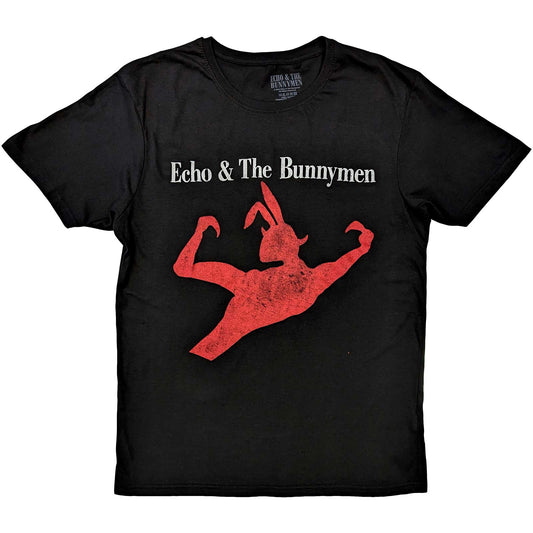 Een foto van een T-Shirt van Echo & The Bunnymen.