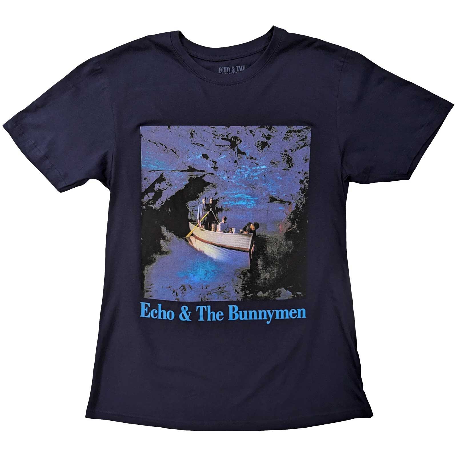 Een foto van een T-Shirt van Echo & The Bunnymen.