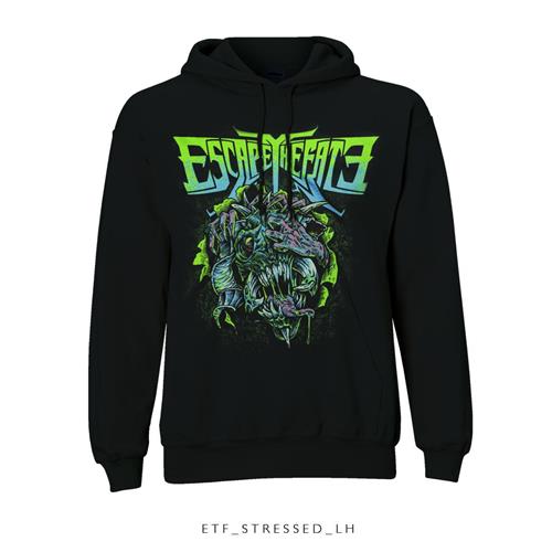 Escape The Fate Unisex Pullover Hoodie: Stressed Trui met capuchon