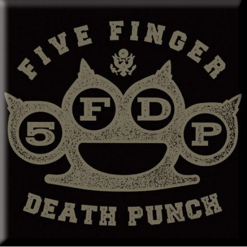 Five Finger Death Punch Fridge Magnet: Brass Knuckle Koelkastmagneet