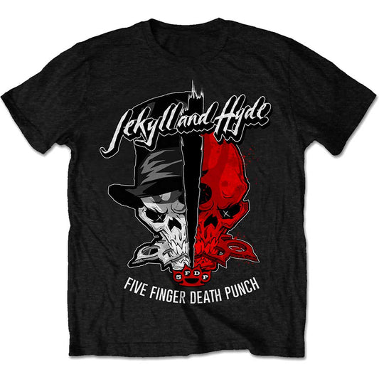 Five Finger Death Punch Unisex T-Shirt: Jekyll & Hyde T-Shirt