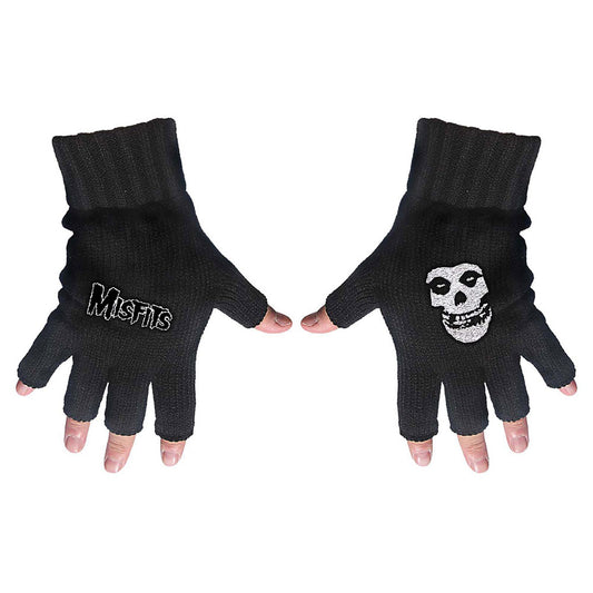 Misfits Unisex Fingerless Gloves: Logo & Fiend Vingerloze handschoenen