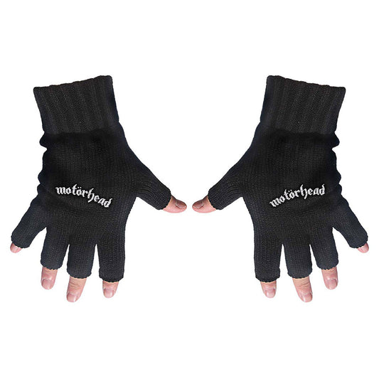 Motorhead Unisex Fingerless Gloves: Logo Vingerloze handschoenen