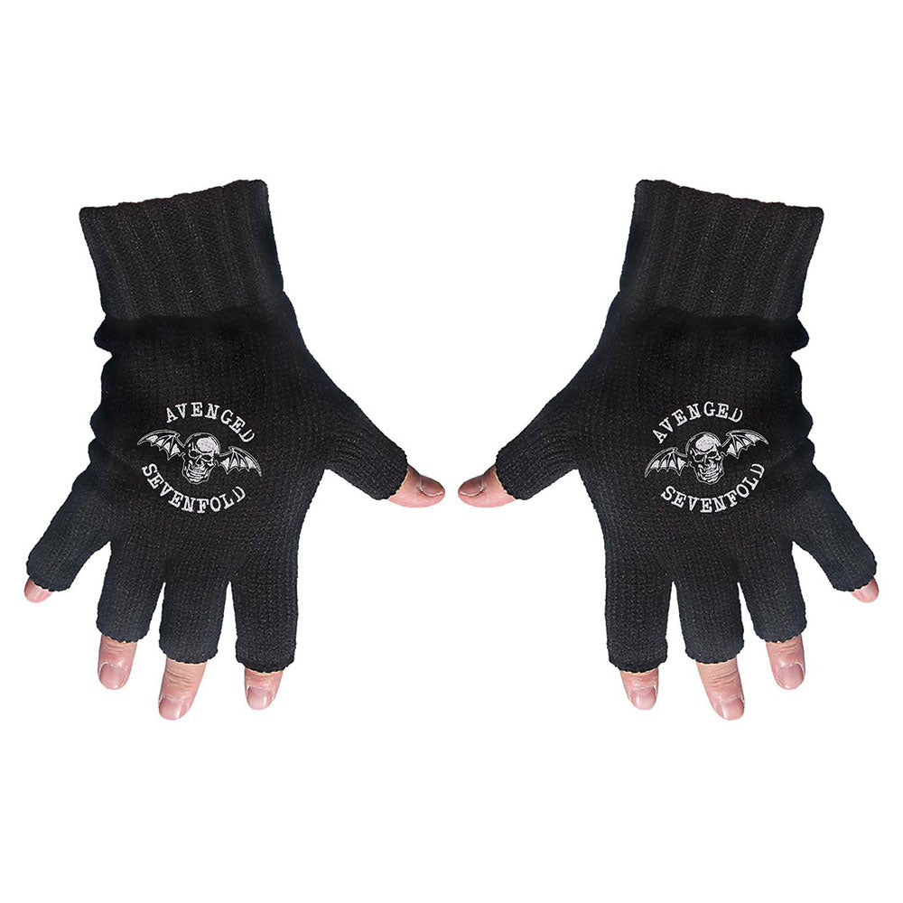 Avenged Sevenfold Unisex Fingerless Gloves: Death Bat Vingerloze handschoenen