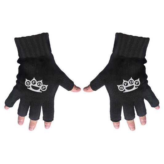 Five Finger Death Punch Unisex Fingerless Gloves: Logo Vingerloze handschoenen