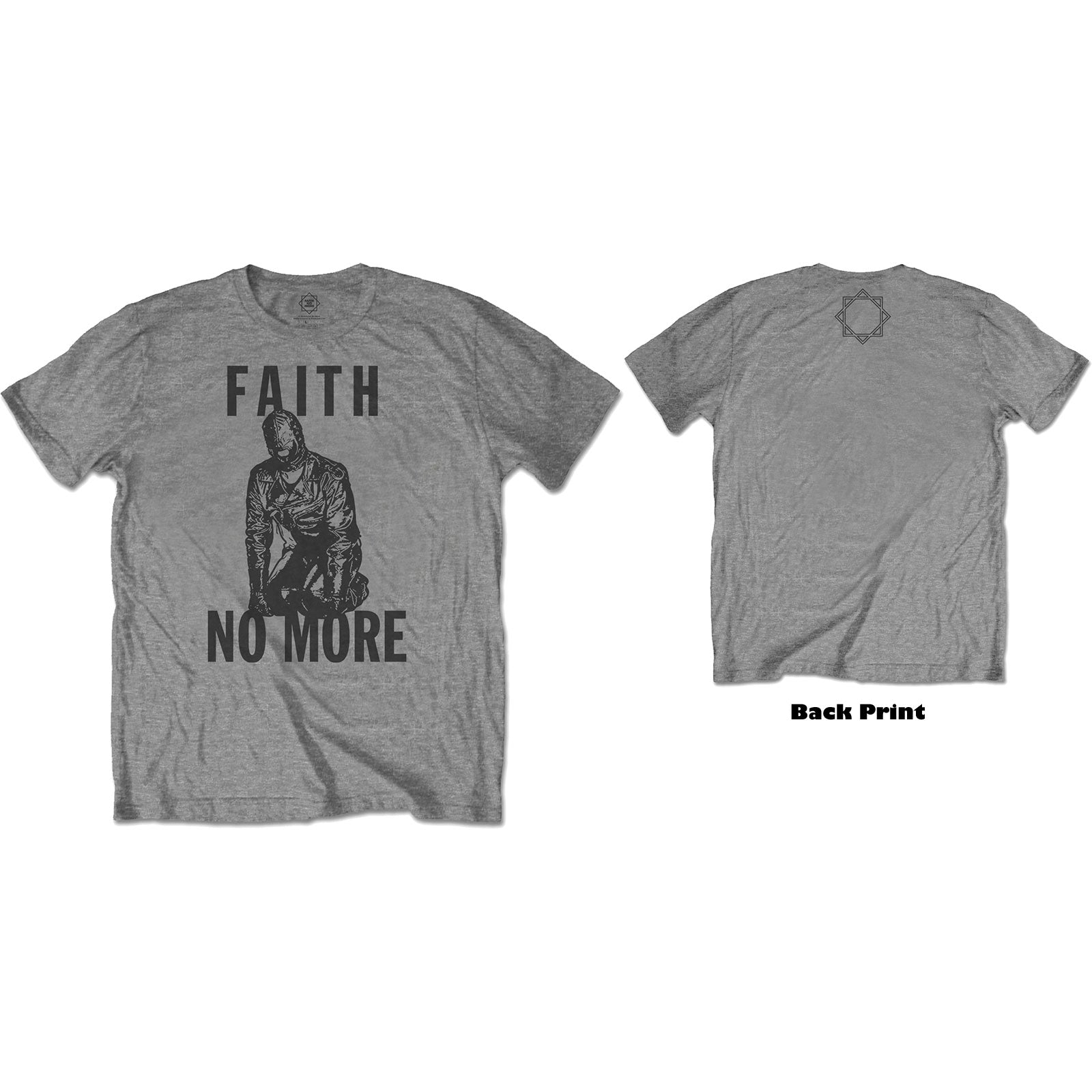 Een foto van een T-Shirt van Faith No More.