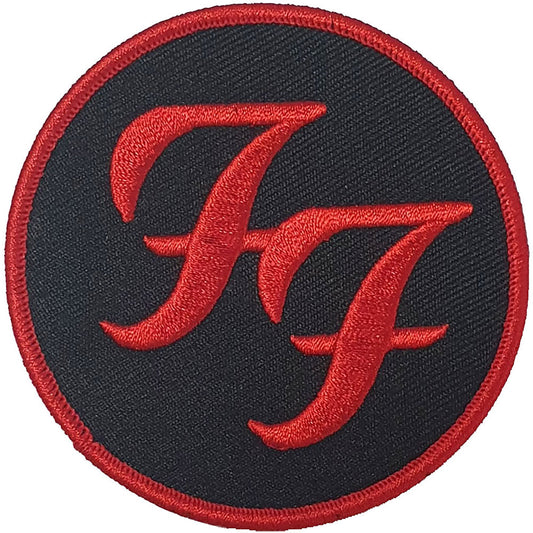 Foo Fighters Standard Patch: Circle Logo Standaard patch