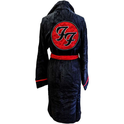 Foo Fighters Unisex Bathrobe: FF Logo  (Small - Medium) Bathrobe