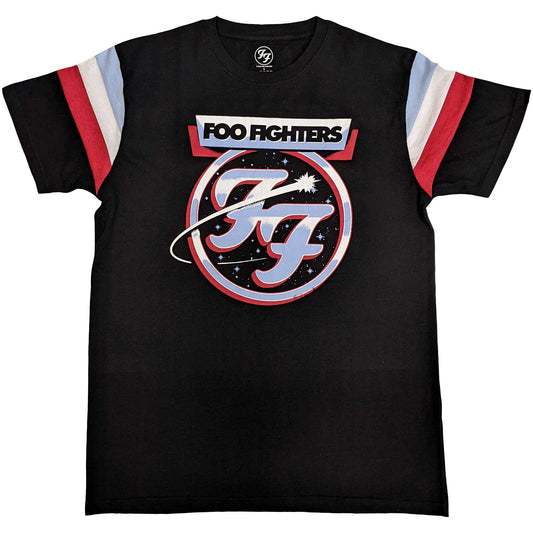 Een foto van een Ringer T-Shirt van Foo Fighters.