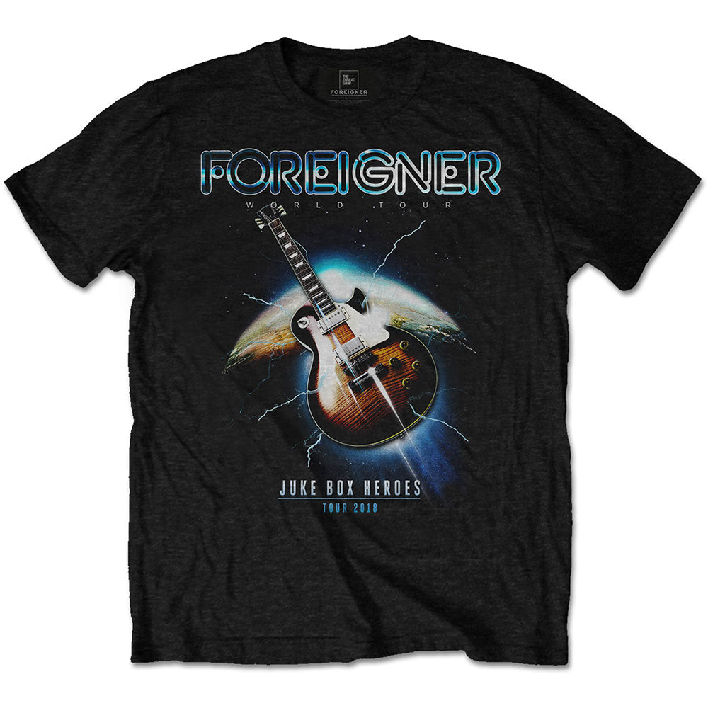 Foreigner Unisex T-Shirt: Juke Box Heroes T-Shirt