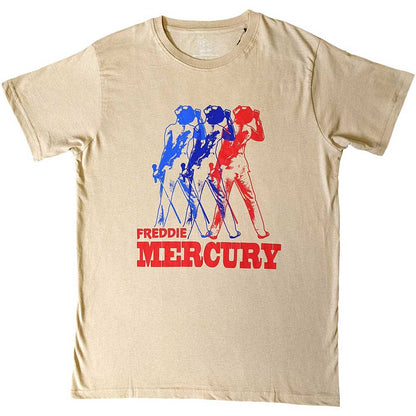 Freddie Mercury Unisex T-Shirt: Multicolour Photo T-Shirt