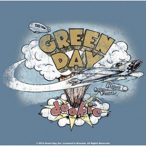 Green Day Single Cork Coaster: Dookie Onderzetter
