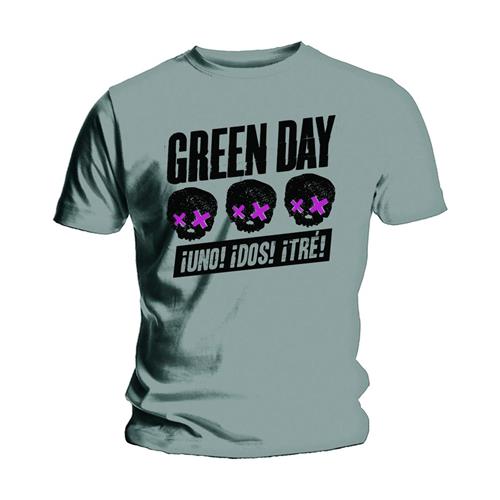 Green Day Unisex T-Shirt: Three Heads Better Than One T-Shirt