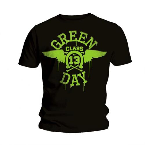 Green Day Unisex T-Shirt: Neon Black T-Shirt