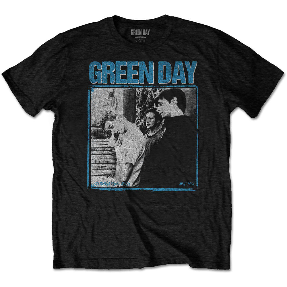 Green Day Unisex T-Shirt: Photo Block T-Shirt